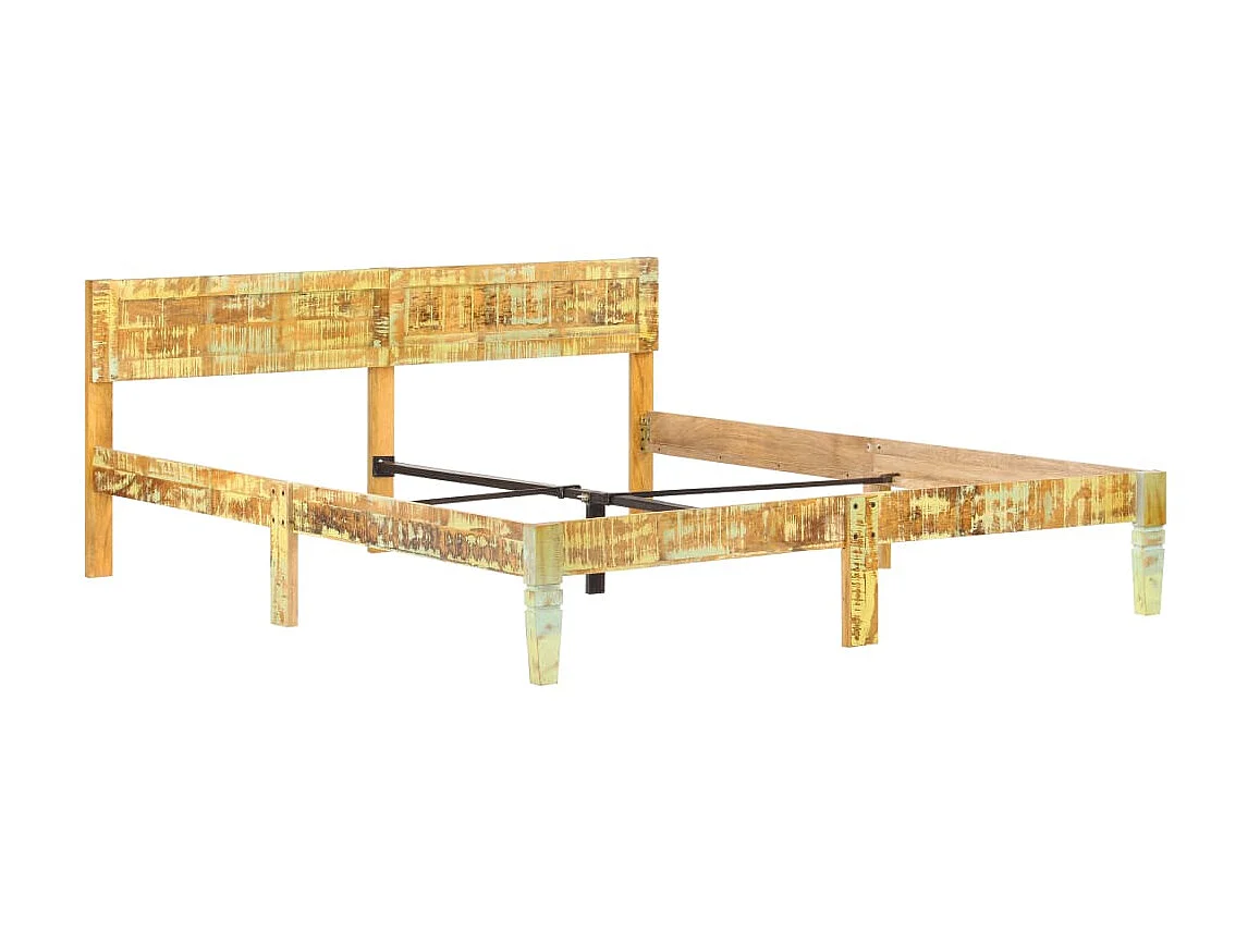 Lit Bois de récupération massif 180x200