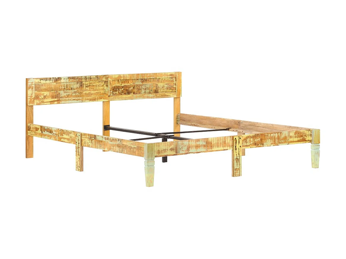 Lit Bois de récupération massif 180x200