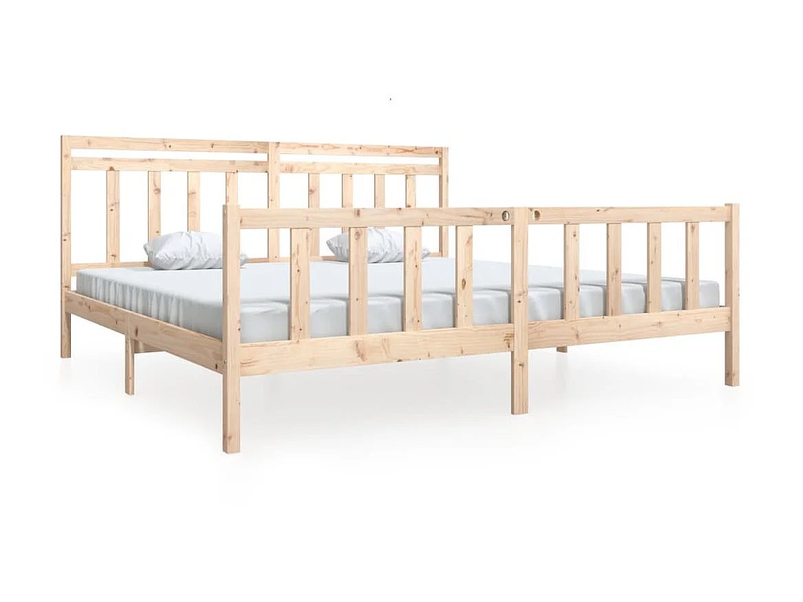 Lit Bois massif 200x200 11