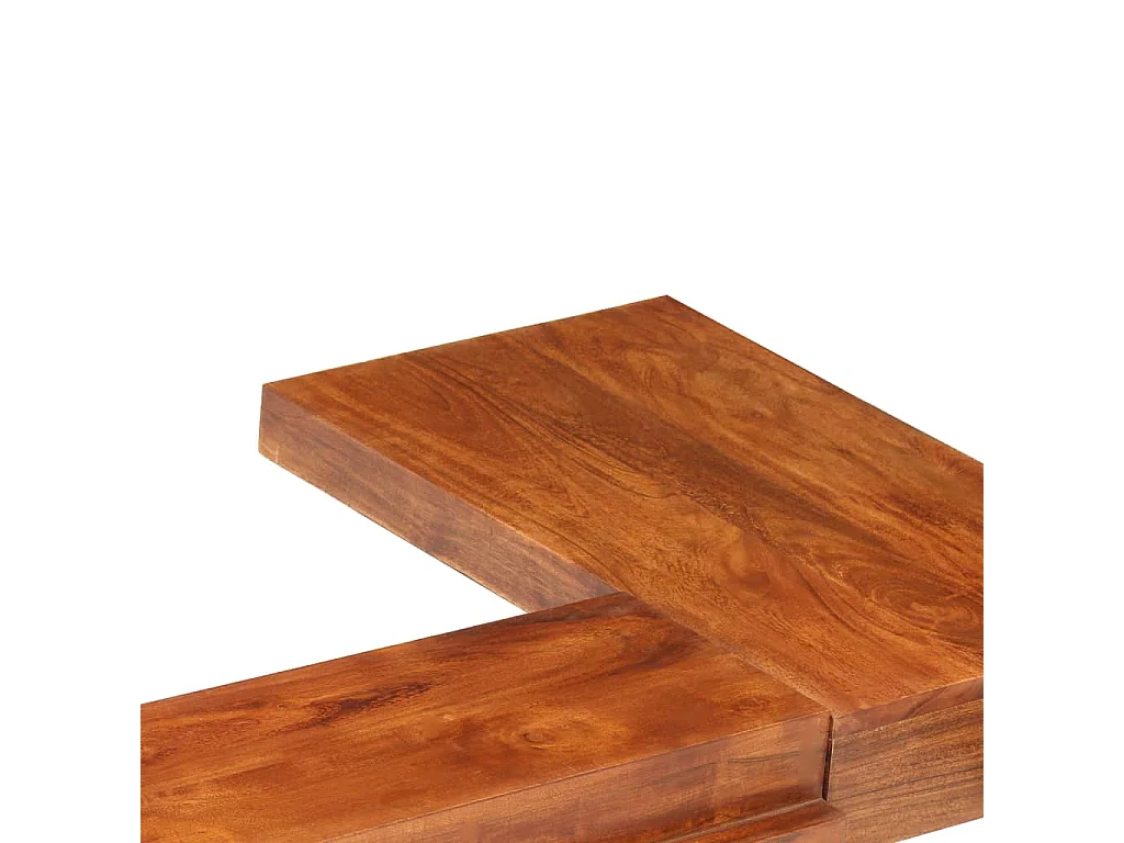 Lit Futon japonais Bois d'acacia massif 100x200