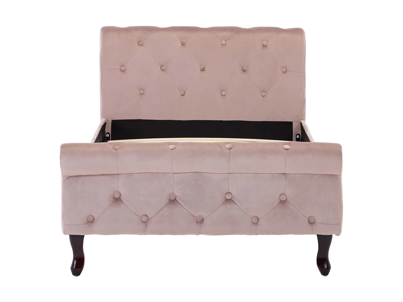 Lit Rose Velours 90x200