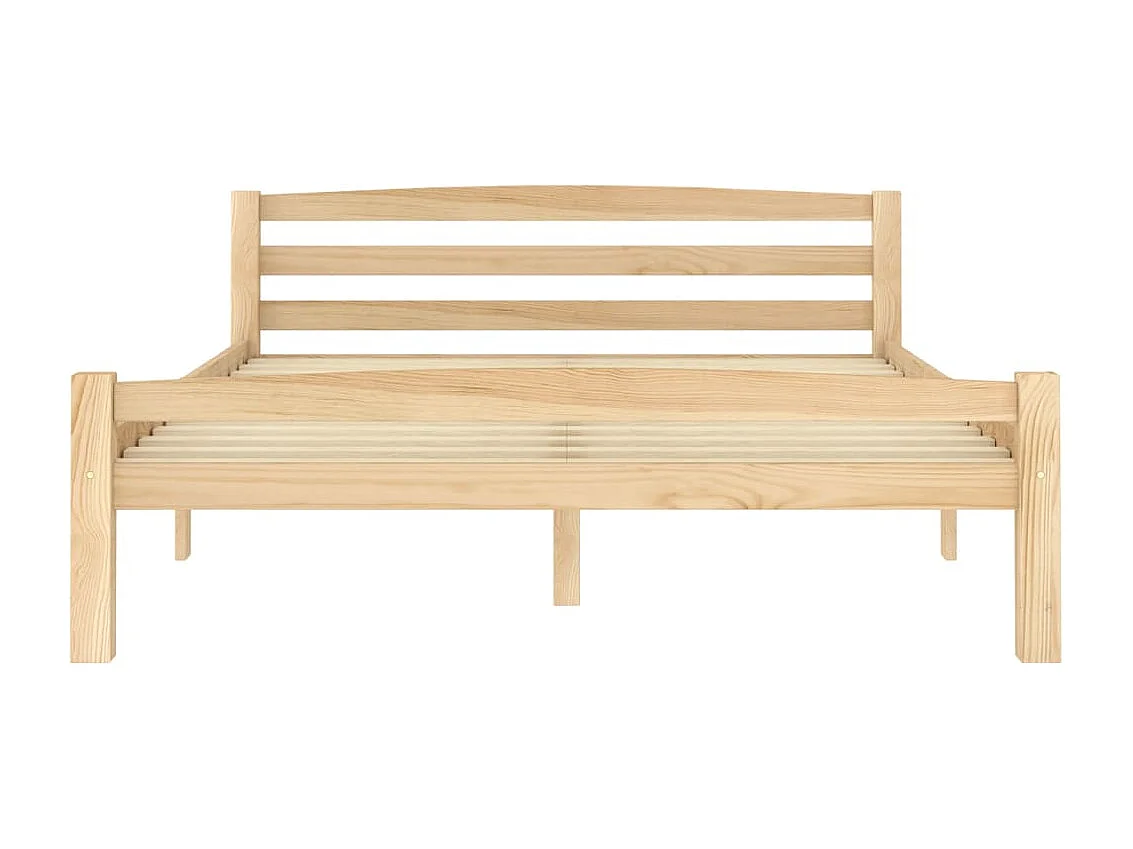 Lit en Bois de pin massif 140x200