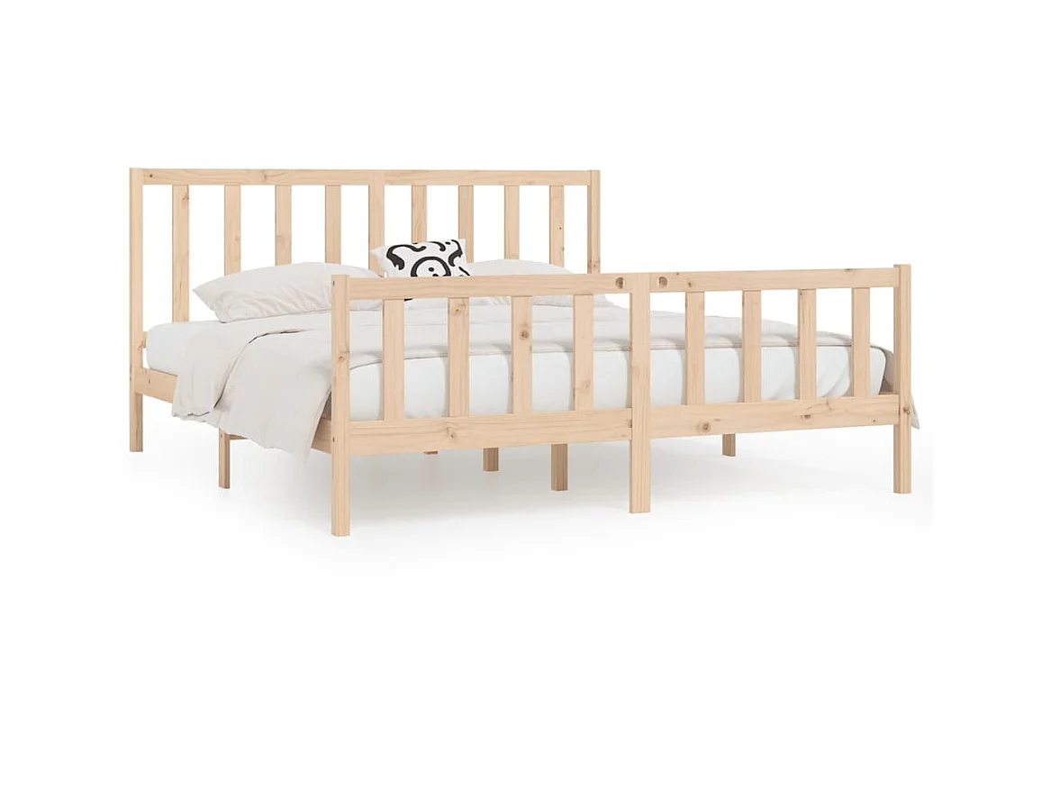Lit Bois massif 200x200 5