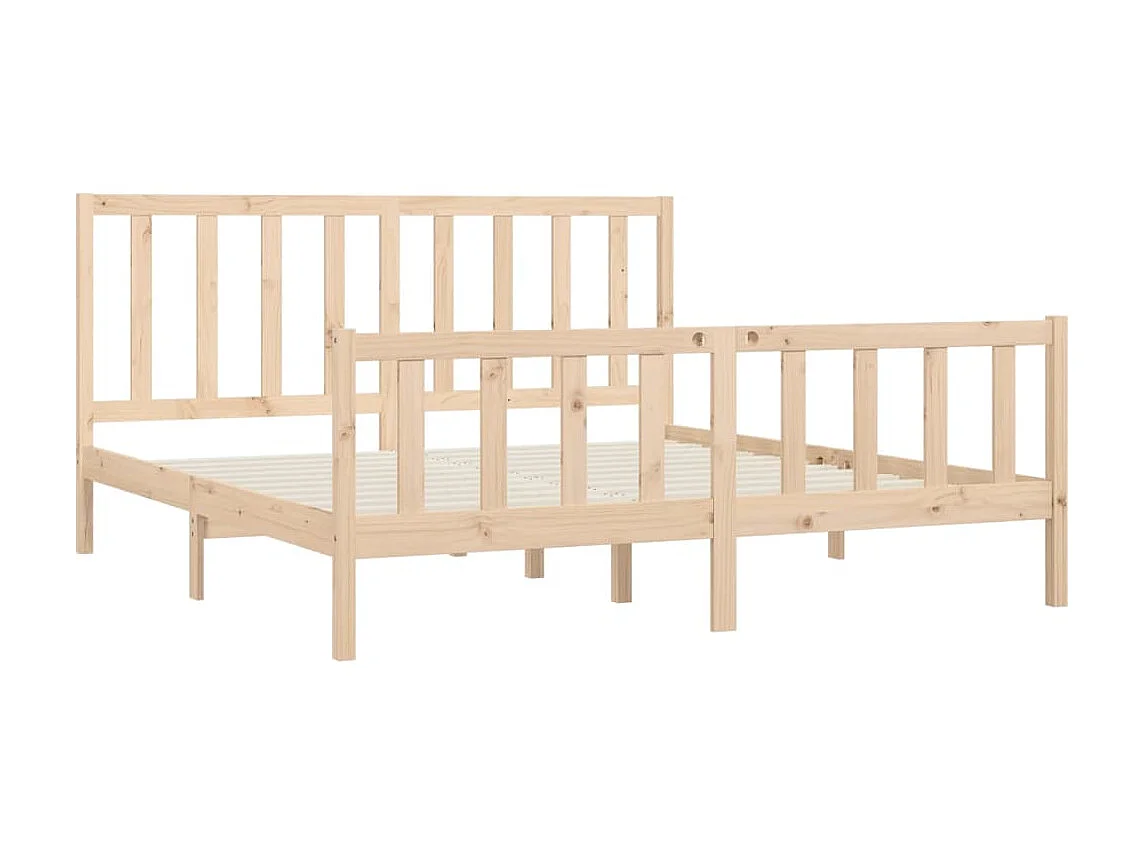 Lit Bois massif 200x200 5