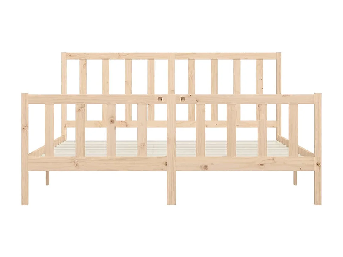 Lit Bois massif 200x200 5