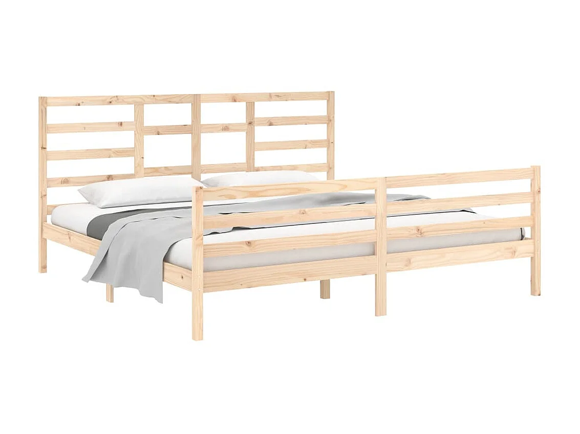 Lit Bois massif 200x200 4