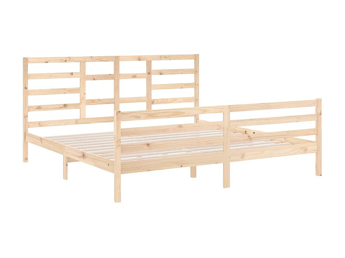 Lit Bois massif 200x200 4