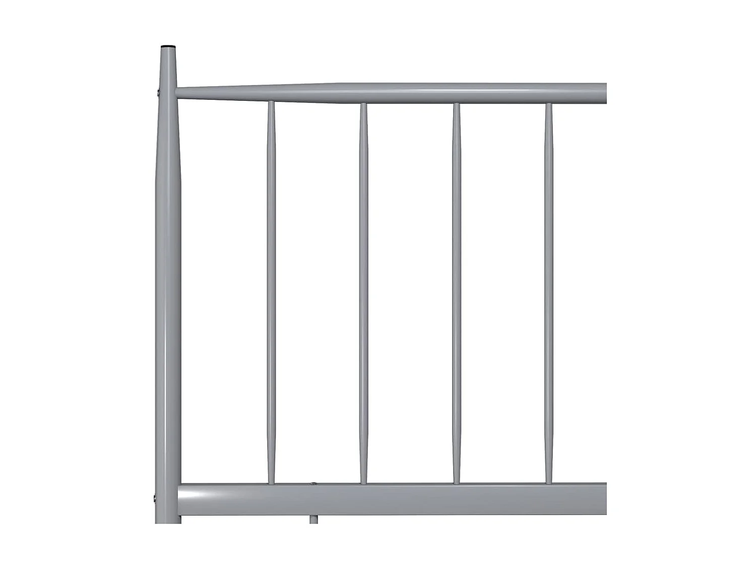 Lit Gris Métal 100x200 2