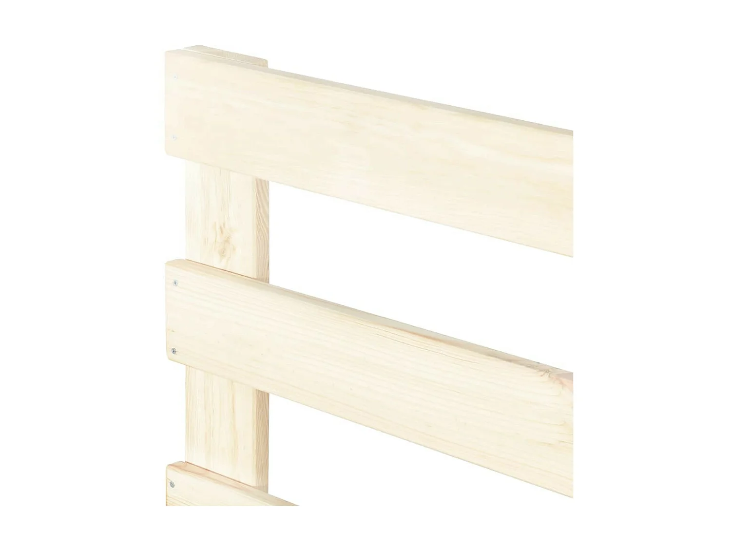 Lit de palette Bois de pin massif 120x200 2