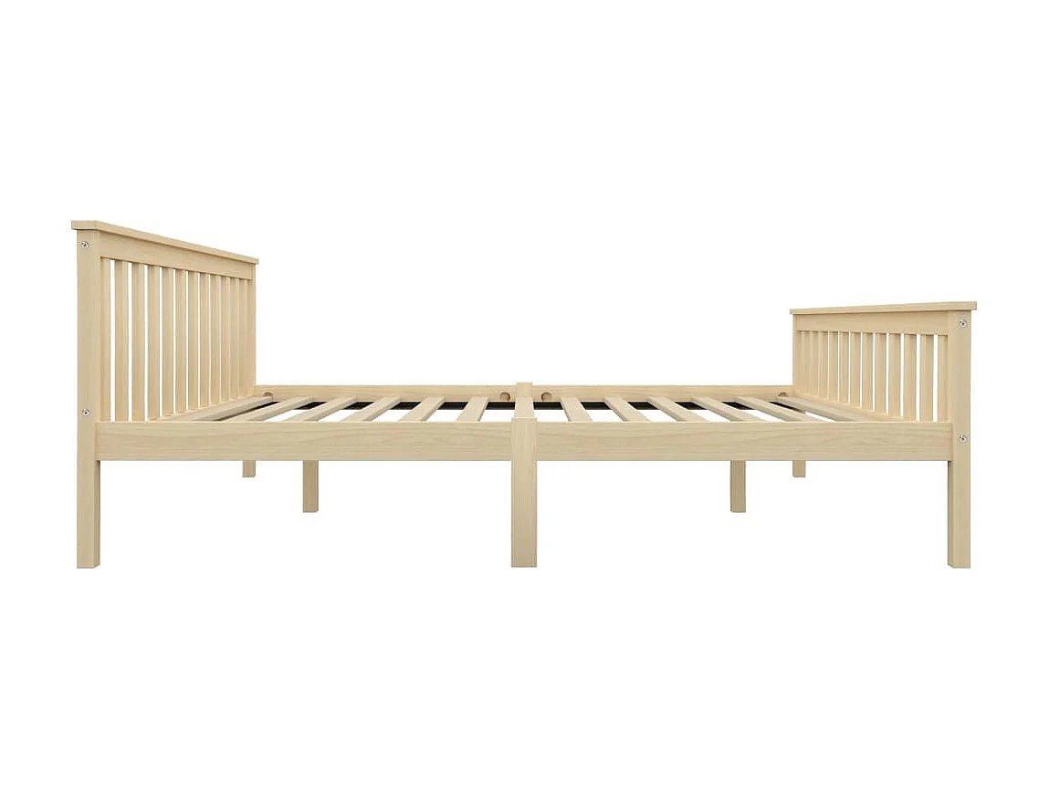 Bedframe massief grenenhout natuurlijk 160x200 cm