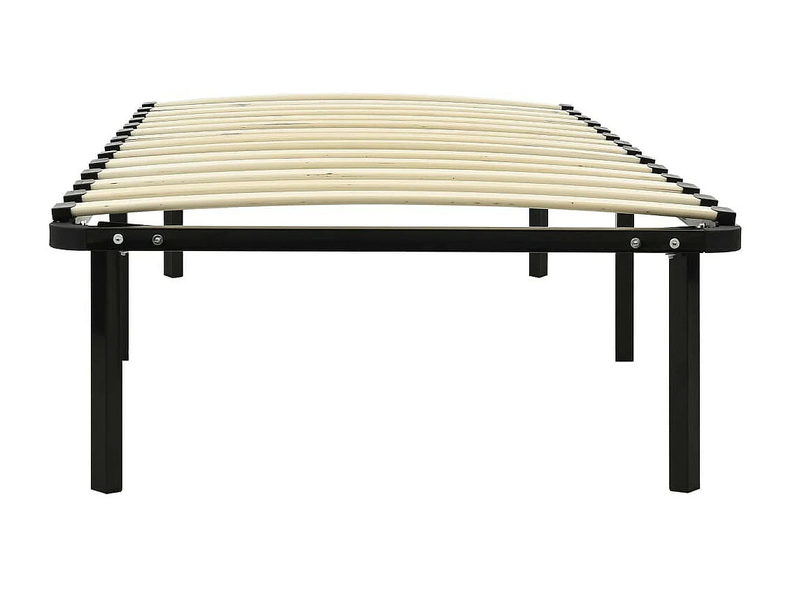 Lit Noir Métal 90x200 4