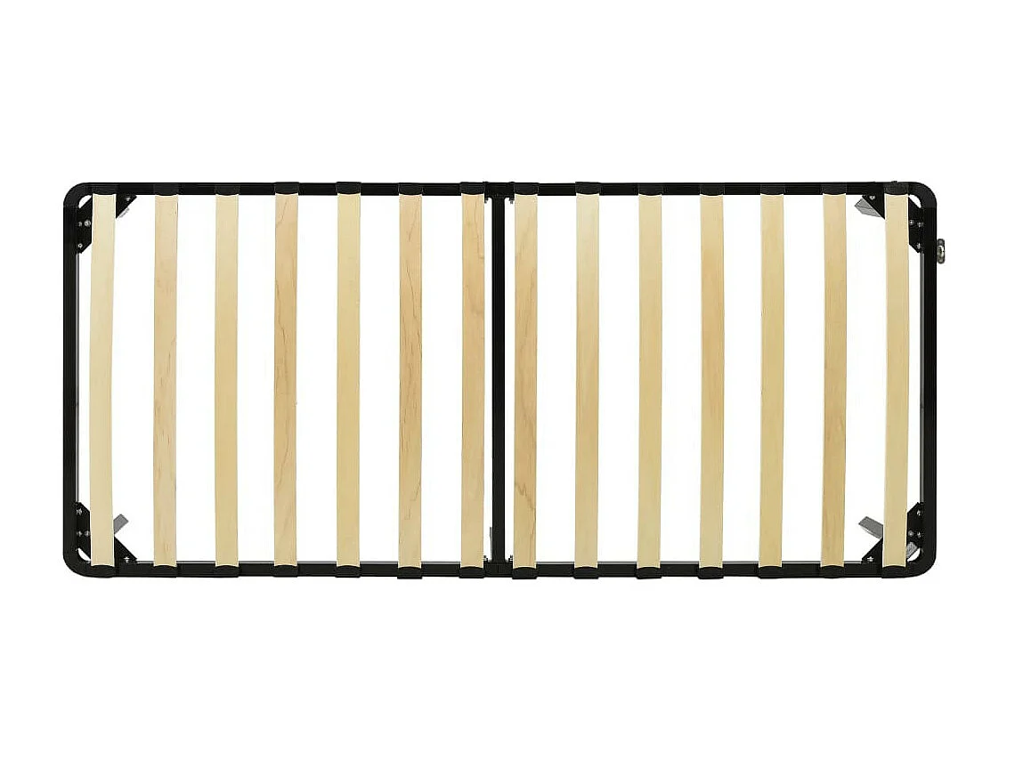 Lit Noir Métal 90x200 4