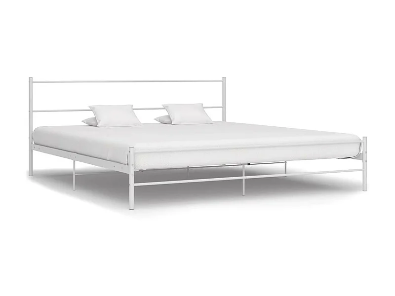 Lit Blanc Métal 160x200 3