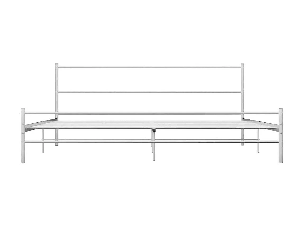 Lit Blanc Métal 160x200 3