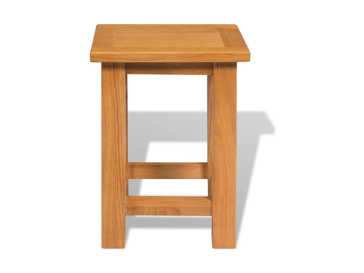 Tables d'appoint 2 pcs 27 x 24x37 Bois de chêne massif