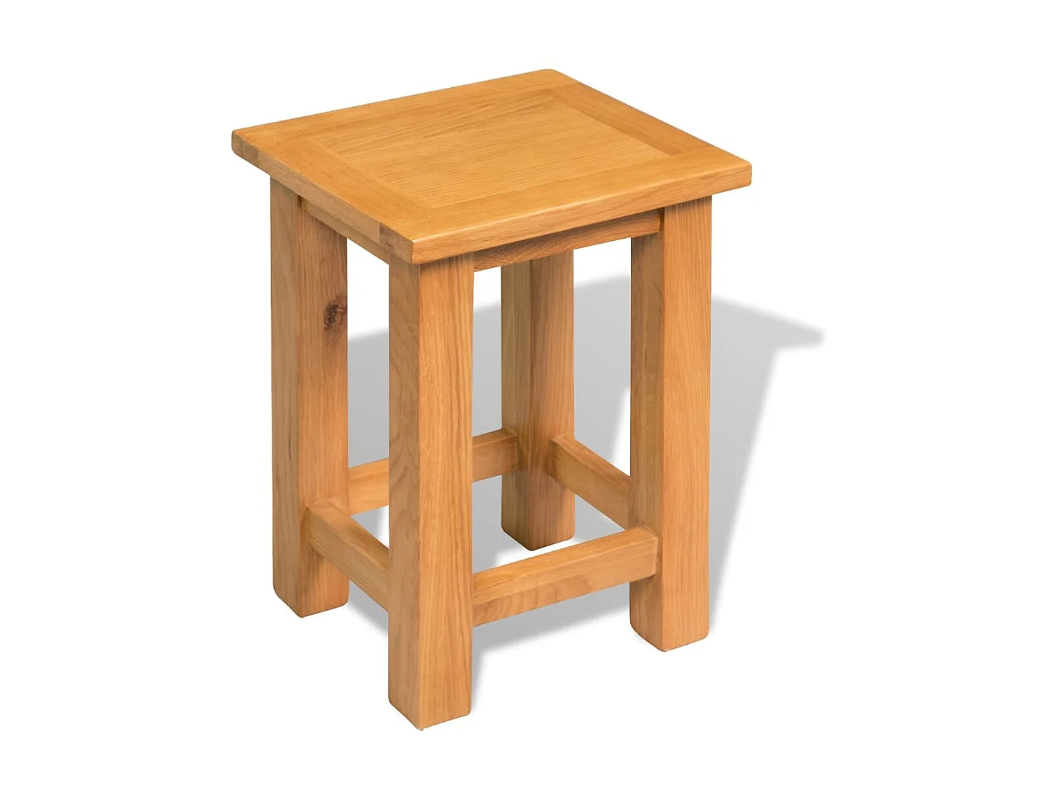 Tables d'appoint 2 pcs 27 x 24x37 Bois de chêne massif