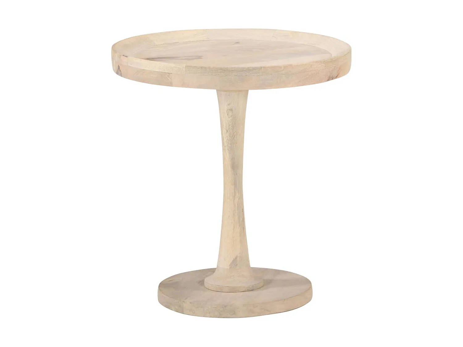 Table d'appoint Ø50x55 Bois de manguier massif