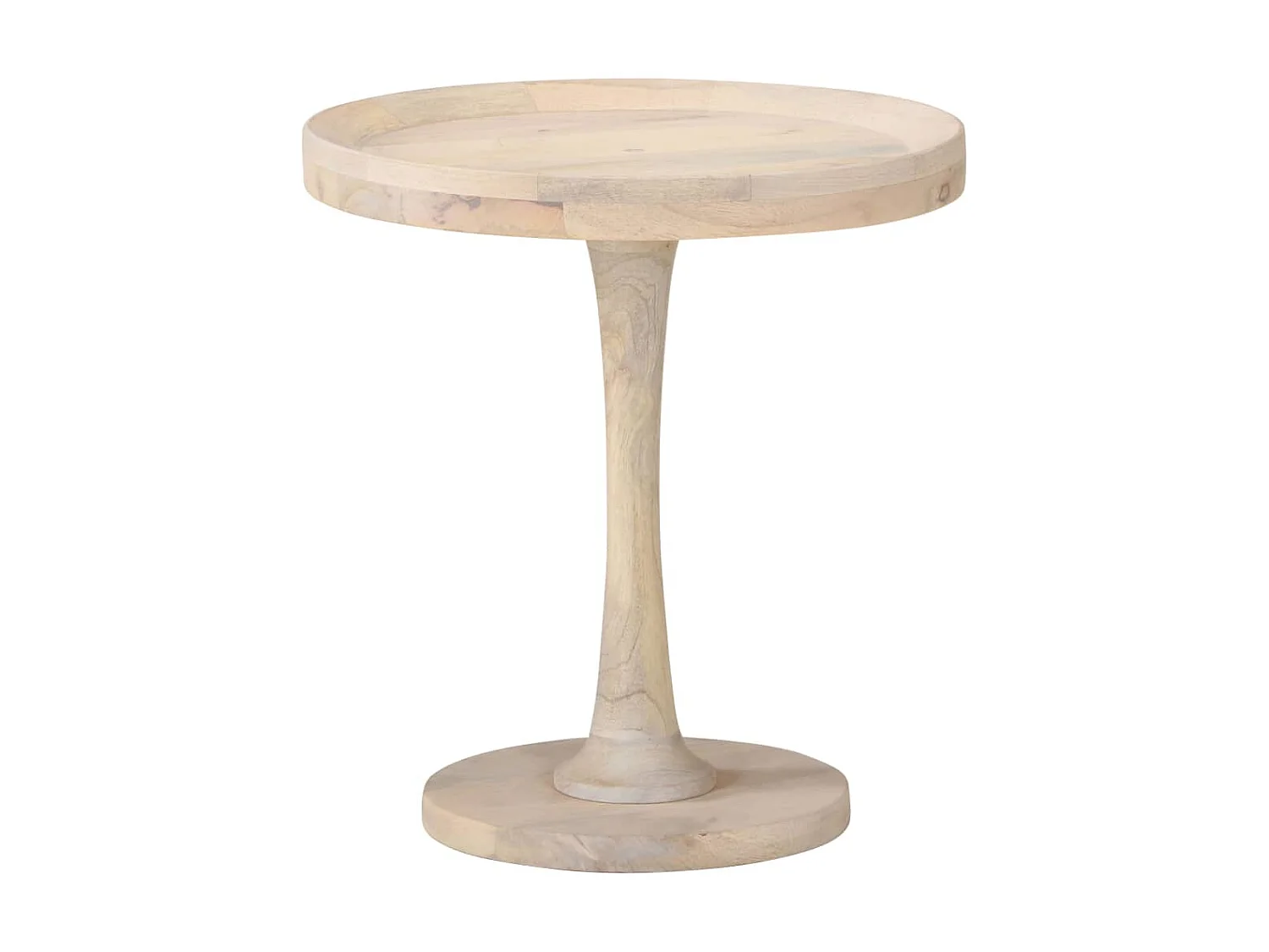 Table d'appoint Ø50x55 Bois de manguier massif