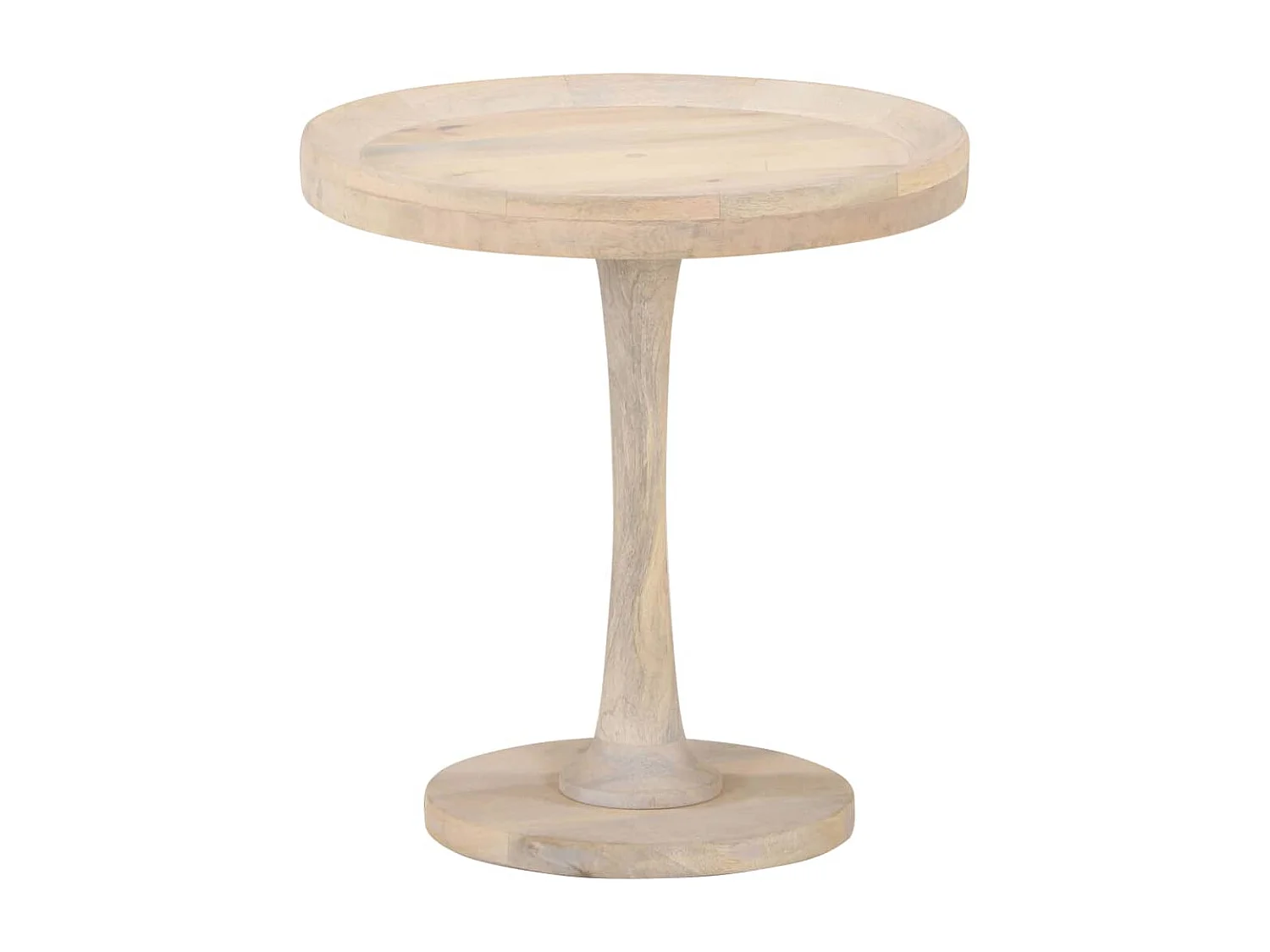 Table d'appoint Ø50x55 Bois de manguier massif