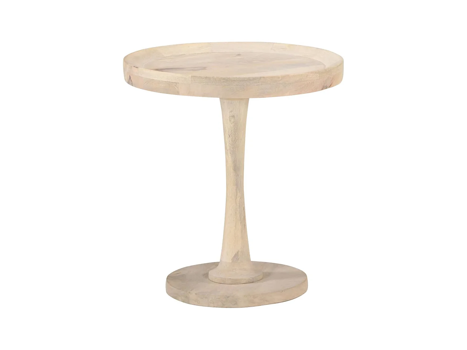 Table d'appoint Ø50x55 Bois de manguier massif