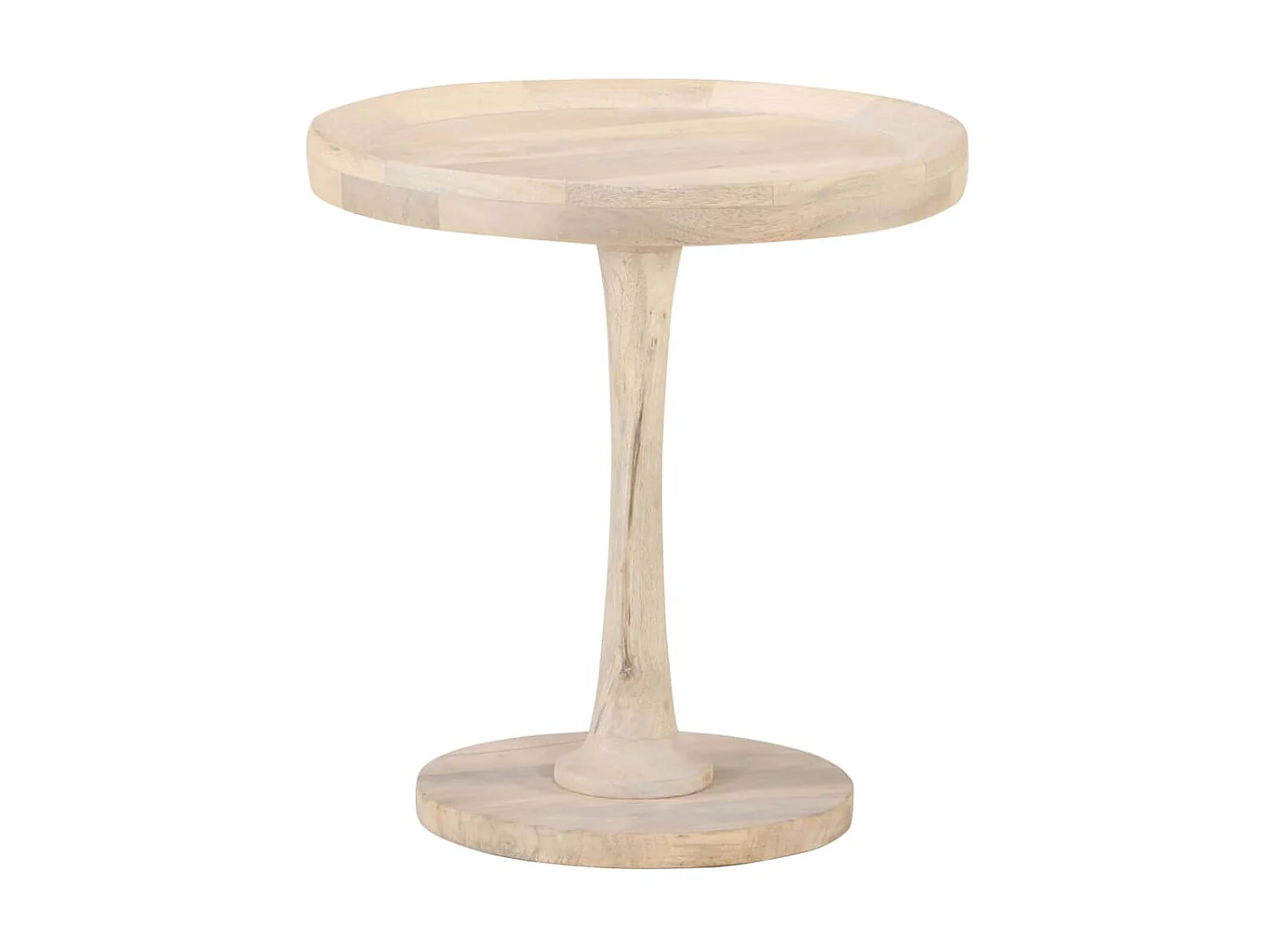 Table d'appoint Ø50x55 Bois de manguier massif