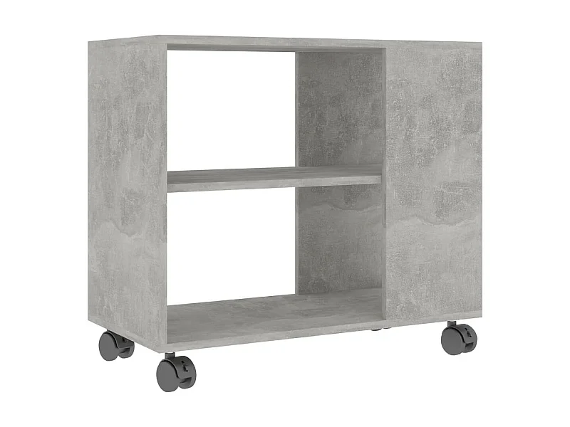 Table d'appoint Gris béton 70x35x55
