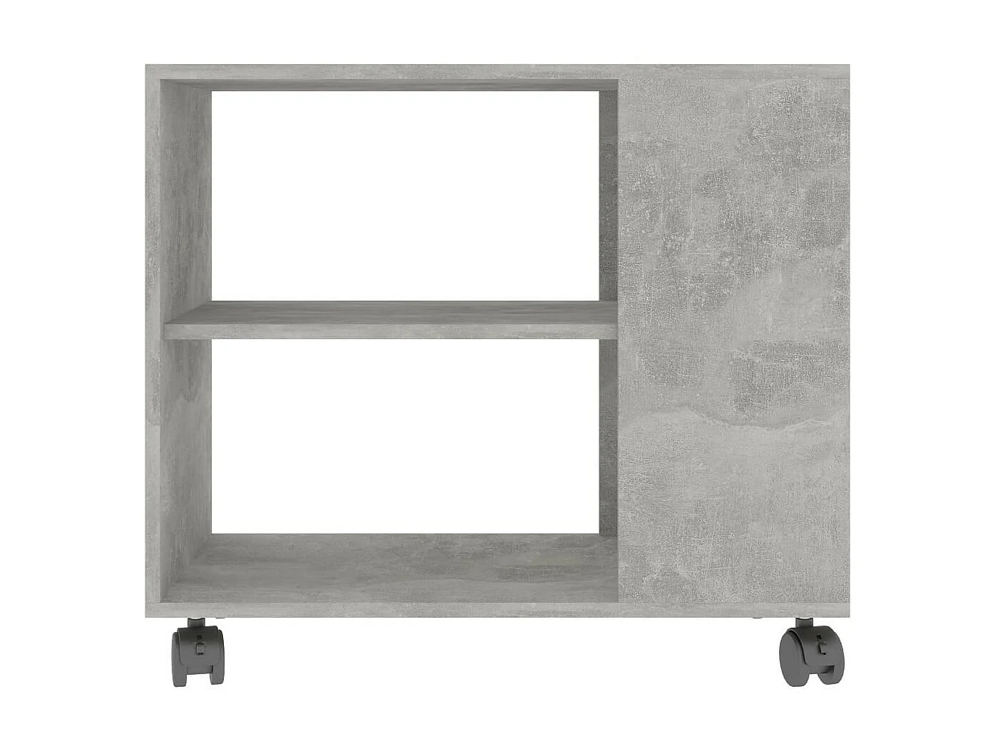Table d'appoint Gris béton 70x35x55