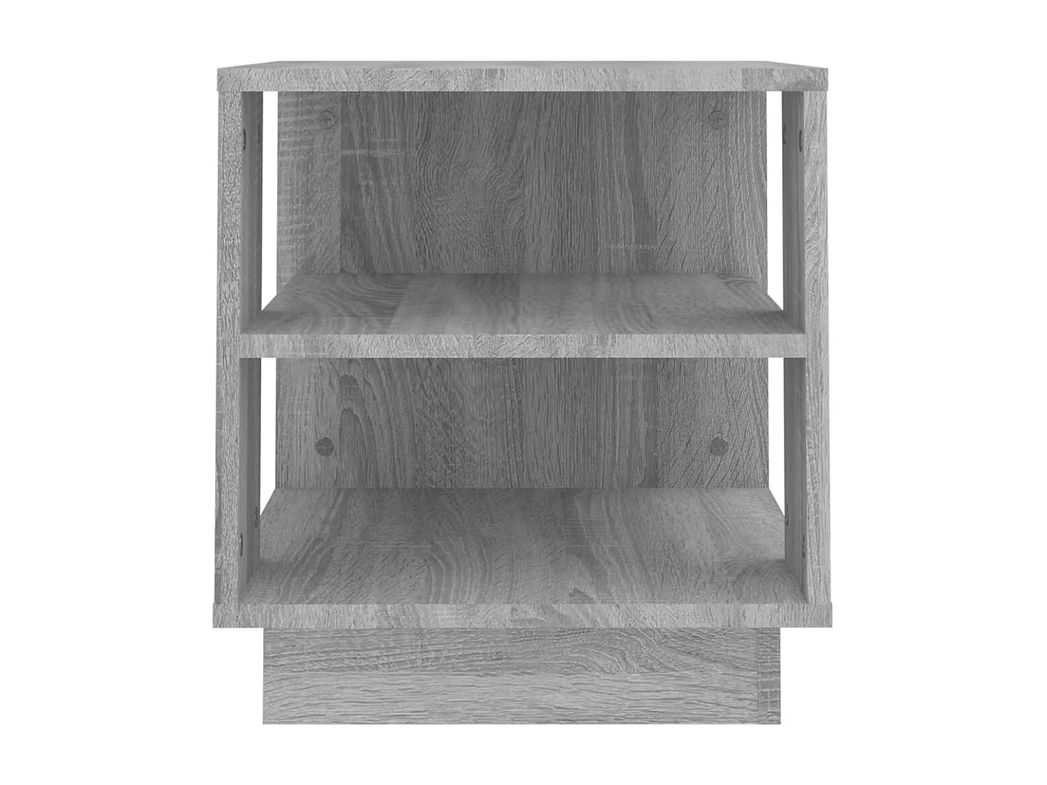 Table basse Sonoma gris 40x40x43 Bois d'ingénierie