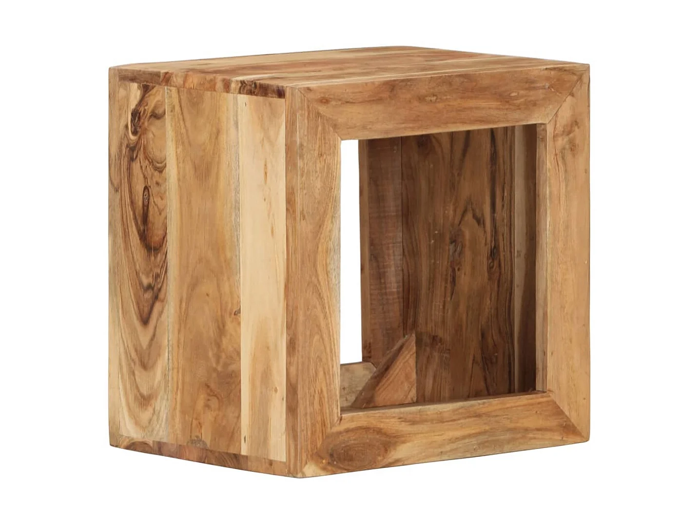 Tabouret 40x30x40 Bois d'acacia solide