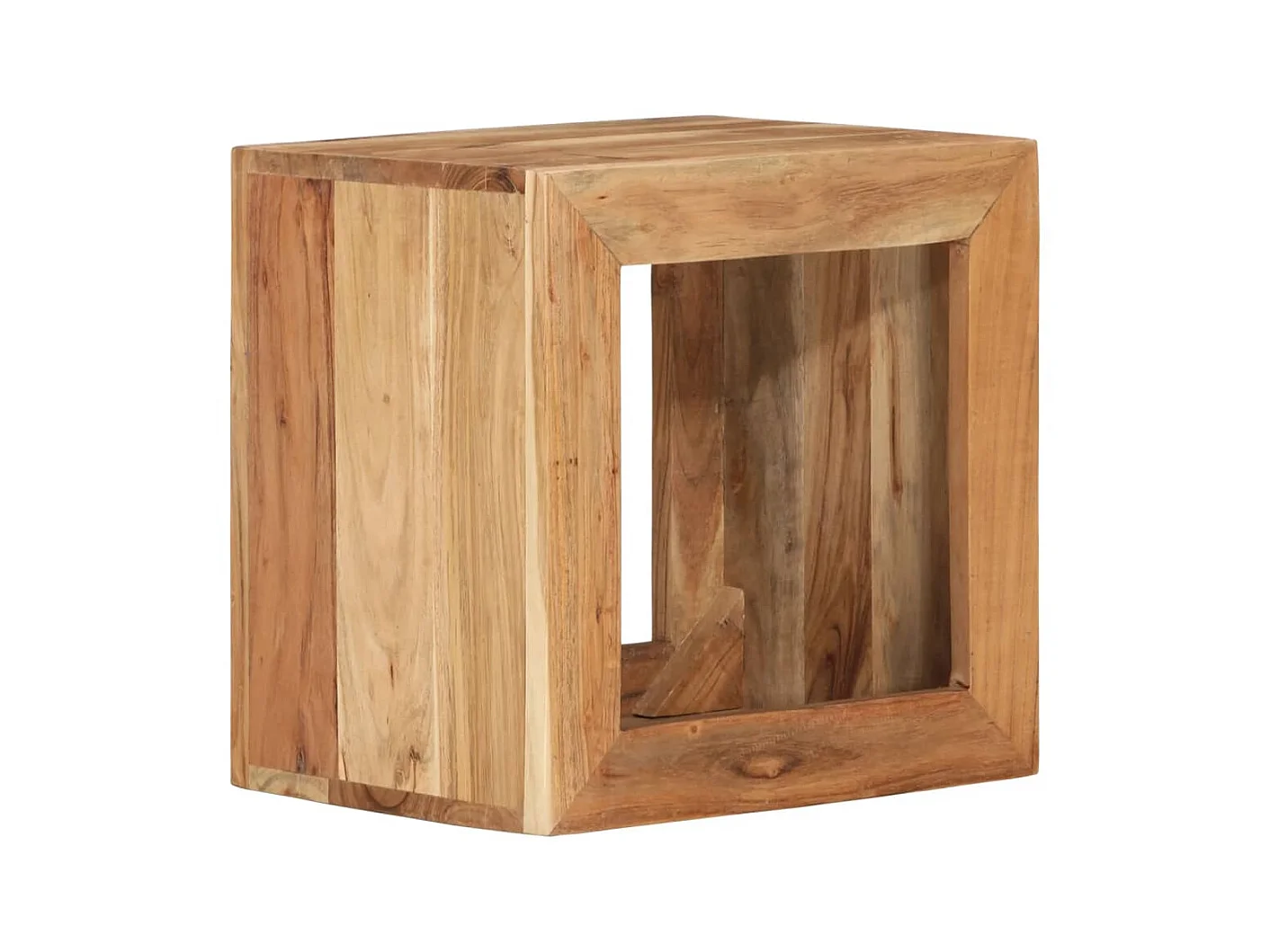 Tabouret 40x30x40 Bois d'acacia solide