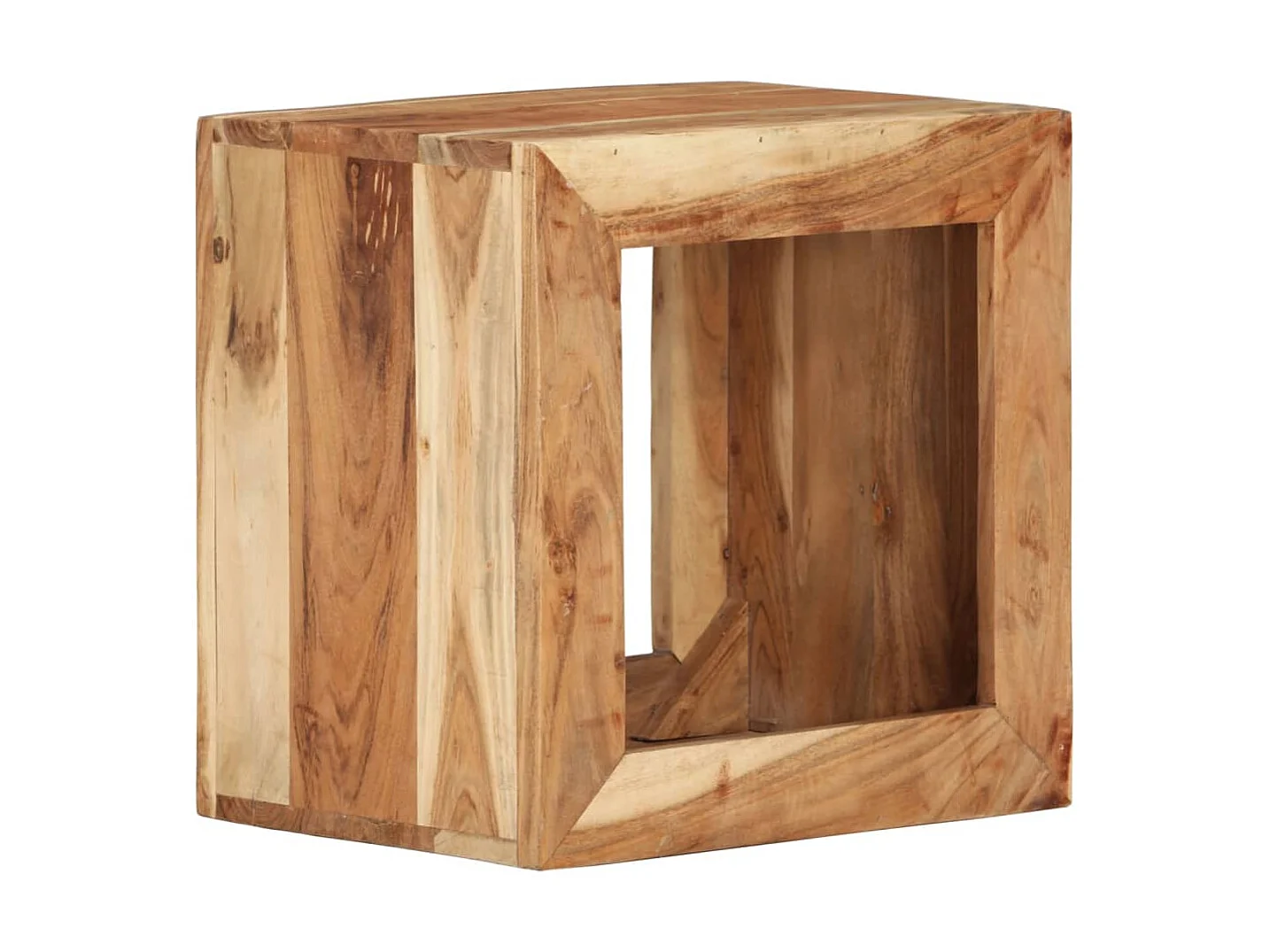 Tabouret 40x30x40 Bois d'acacia solide