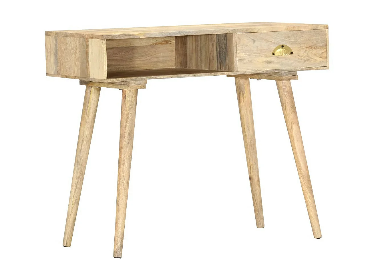 Table console 90x45x75 Bois de manguier massif