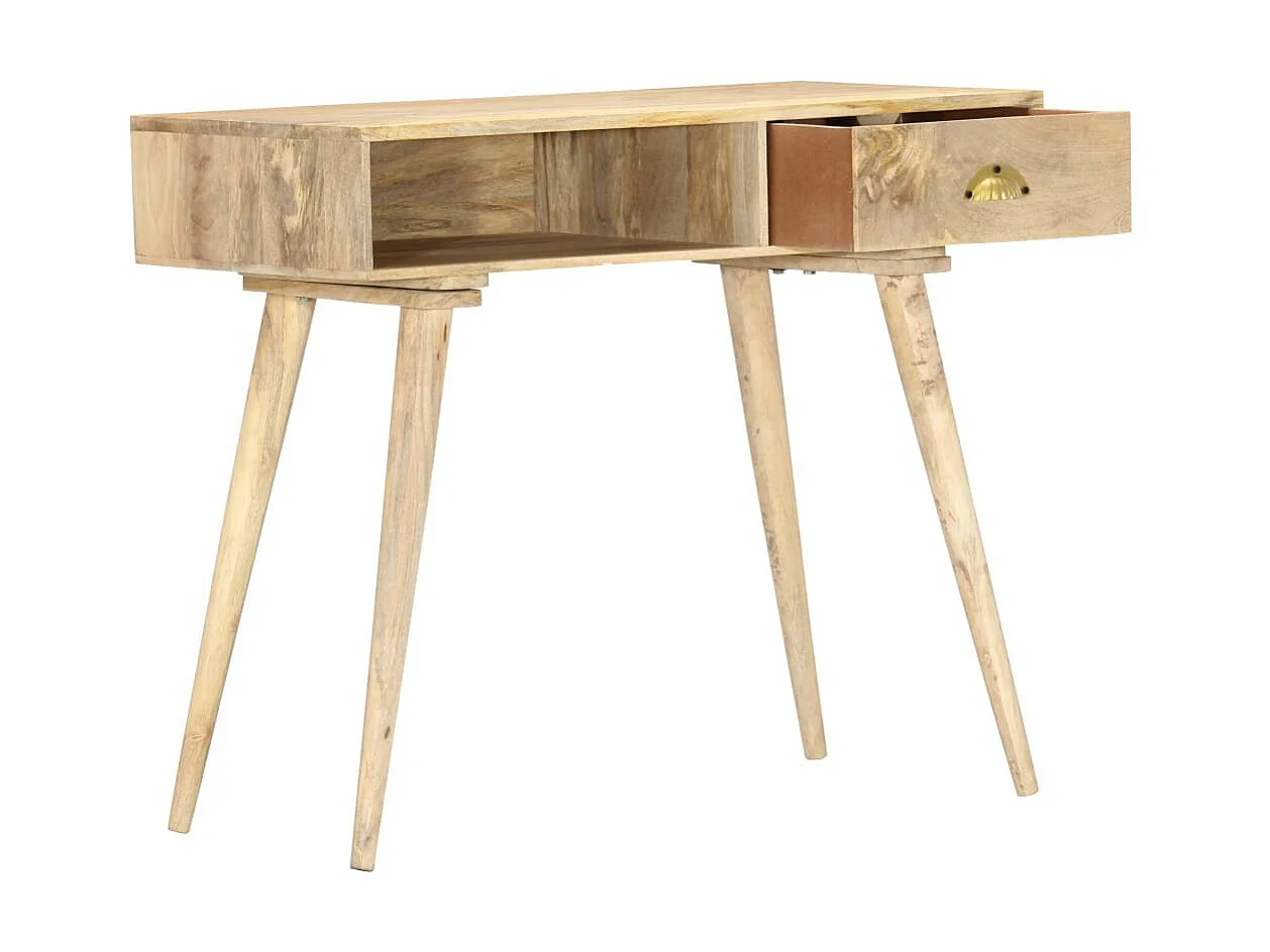 Table console 90x45x75 Bois de manguier massif