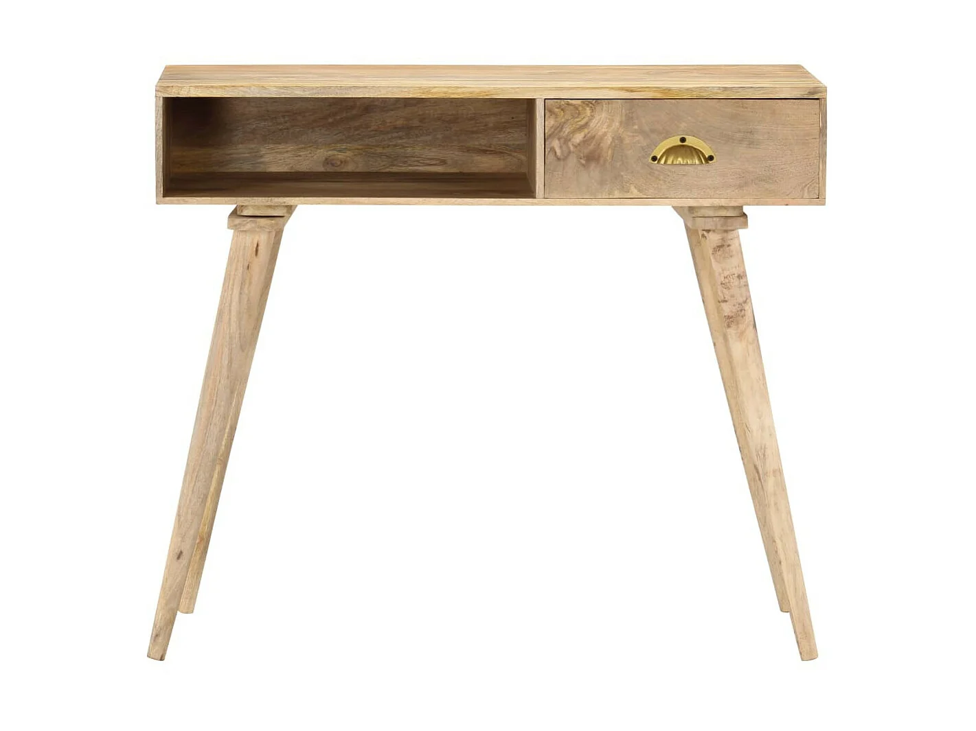 Table console 90x45x75 Bois de manguier massif