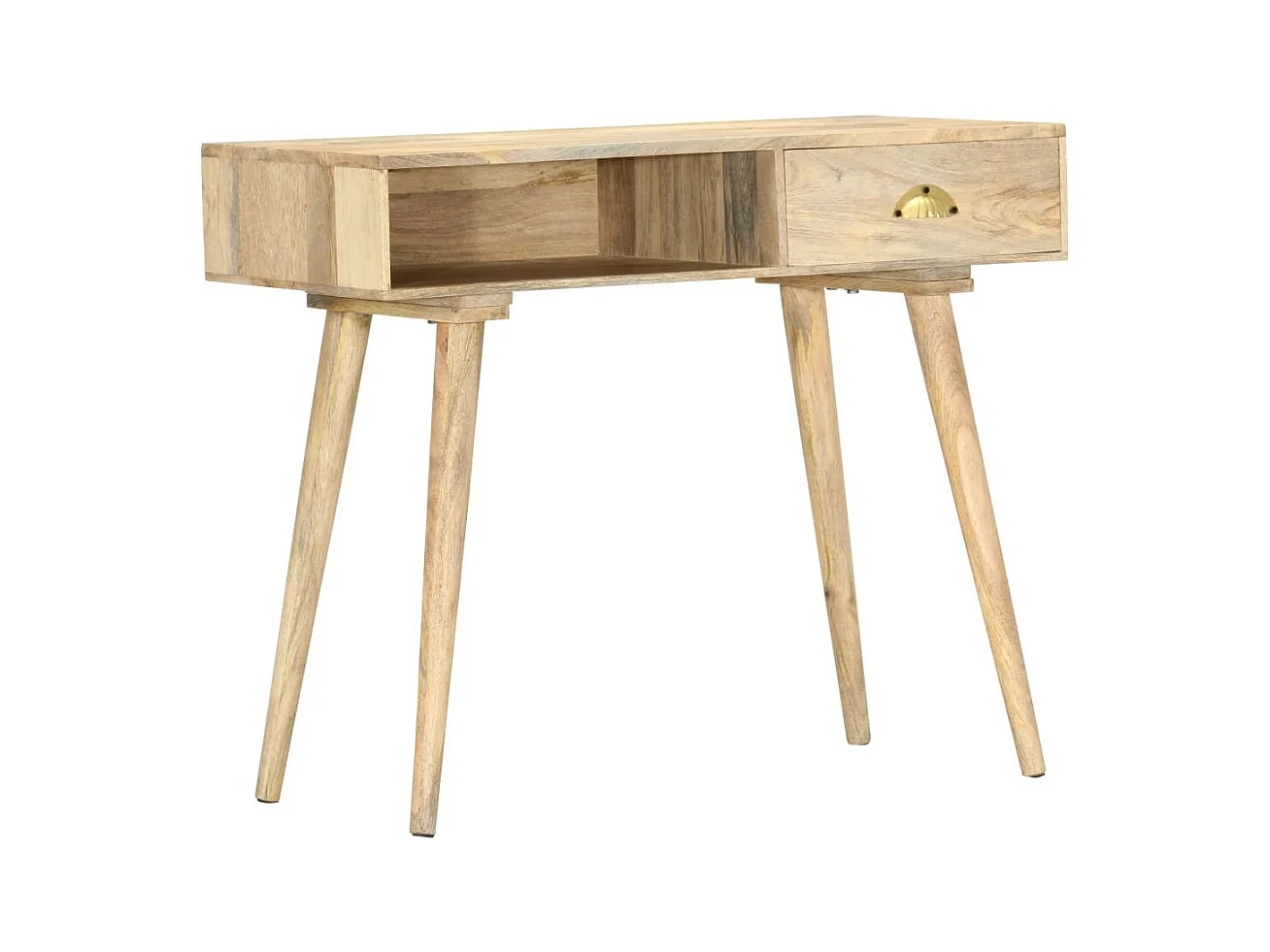Table console 90x45x75 Bois de manguier massif