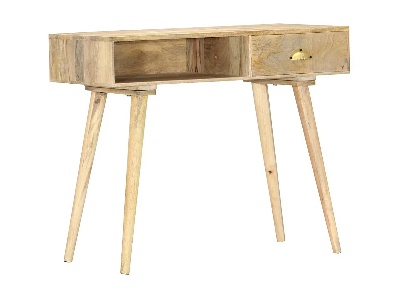 Table console 90x45x75 Bois de manguier massif