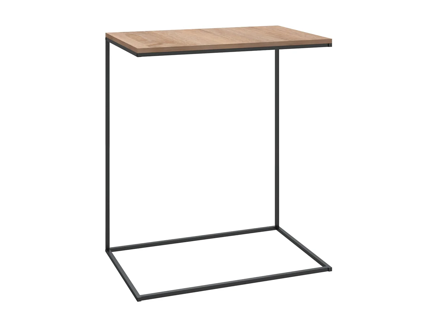 Table d'appoint Noir 55x35x66