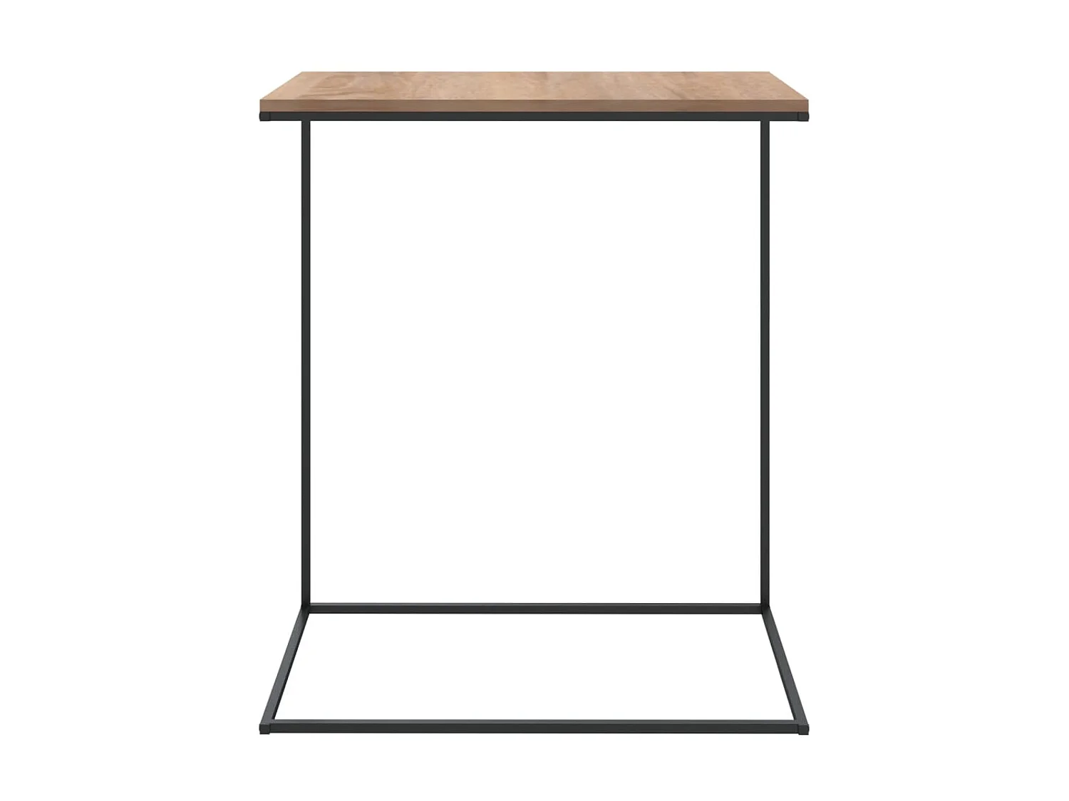 Table d'appoint Noir 55x35x66