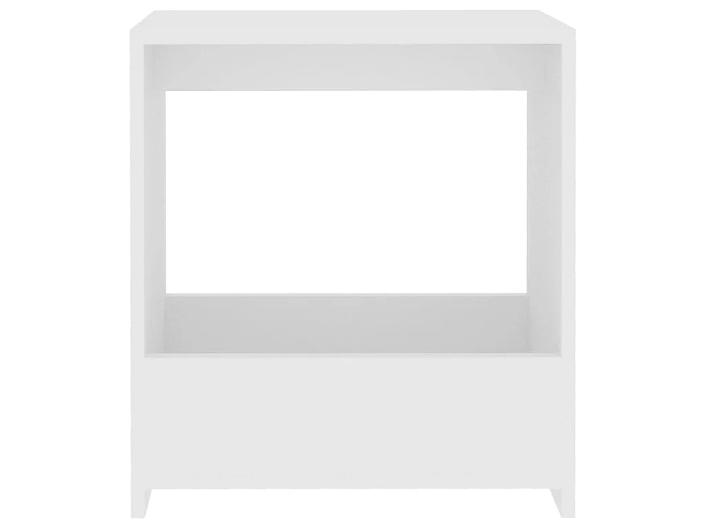 Table d'appoint Blanc 50x26x50