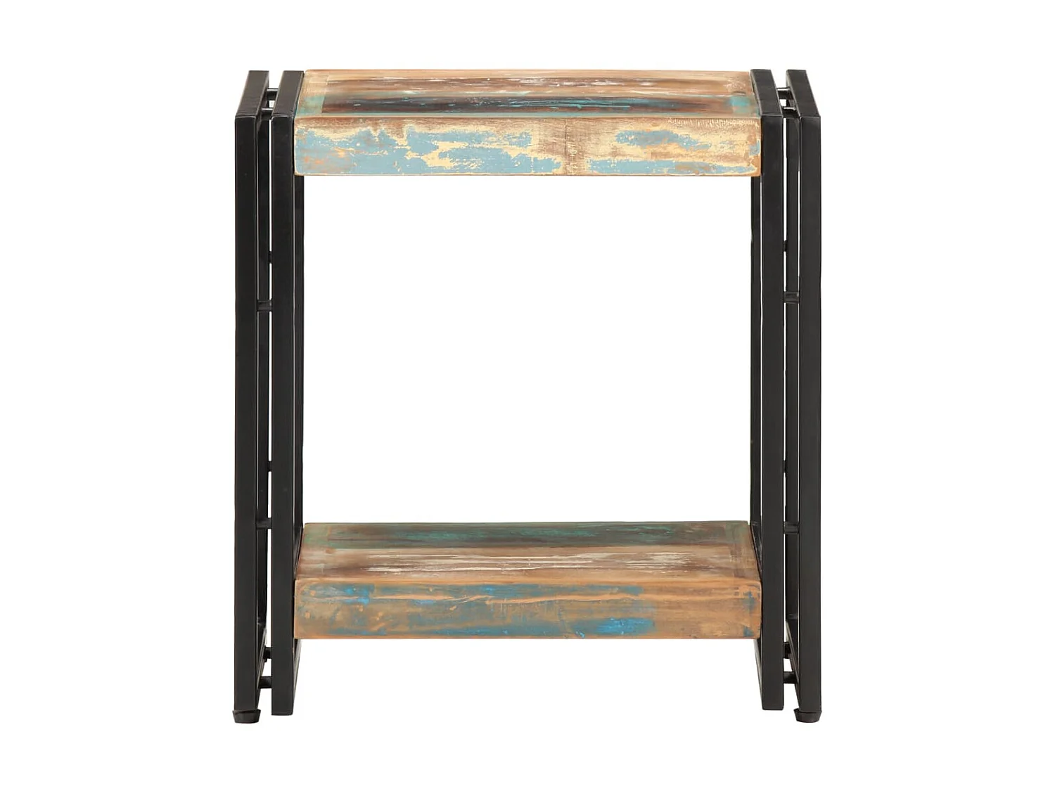 Table d'appoint 40x30x40 Bois de récupération massif