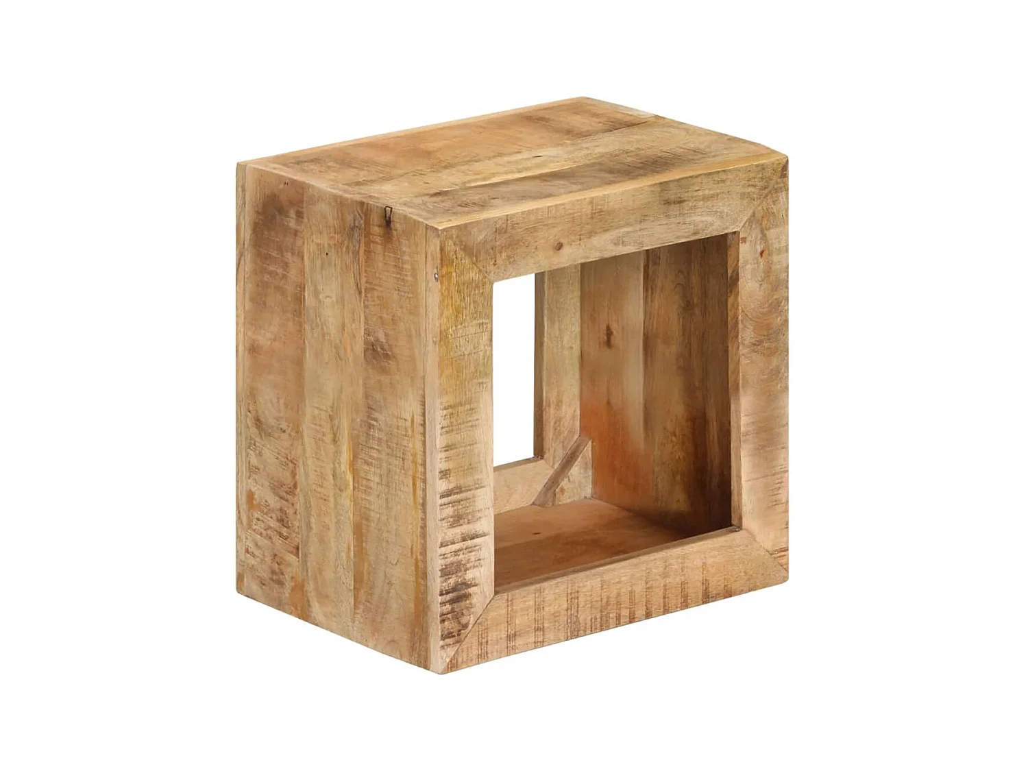 Tabouret 40x30x40 Bois de manguier solide