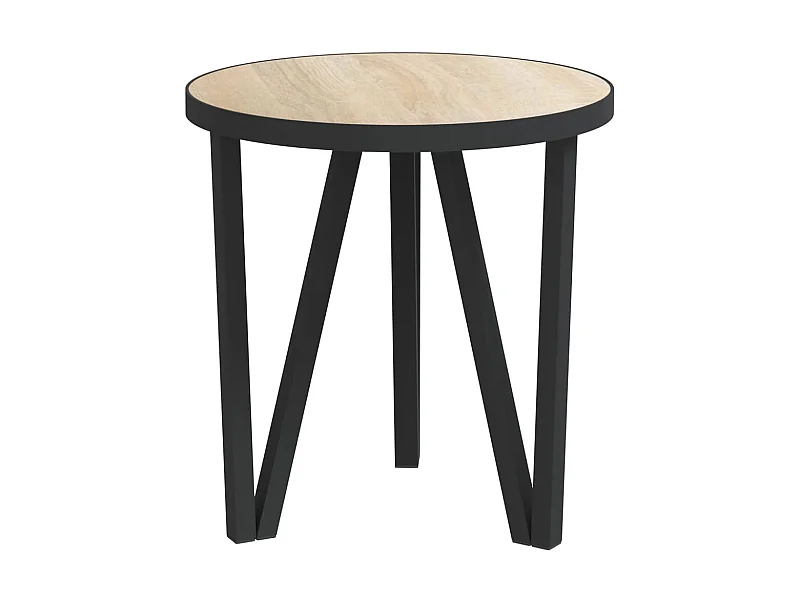 Table à thé Chêne Sonoma Ø35cm MDF