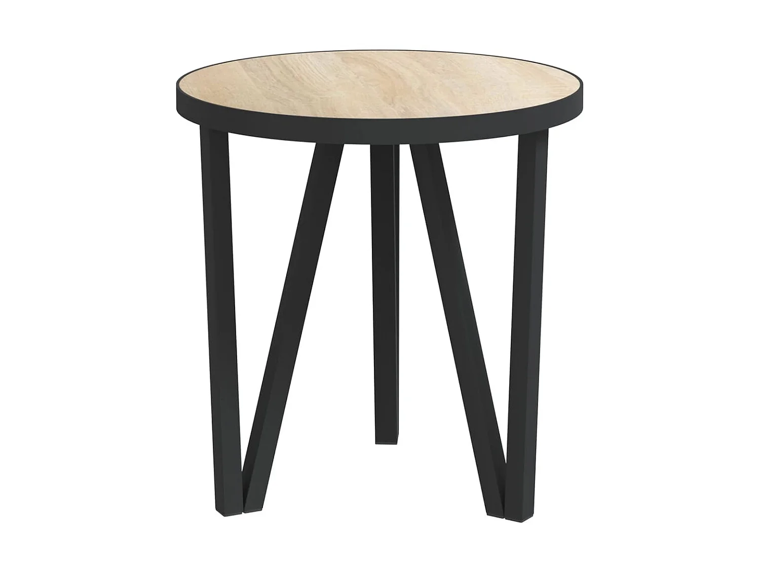 Table à thé Chêne Sonoma Ø35cm MDF