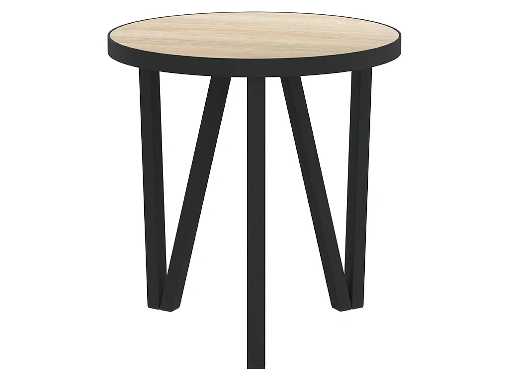 Table à thé Chêne Sonoma Ø35cm MDF
