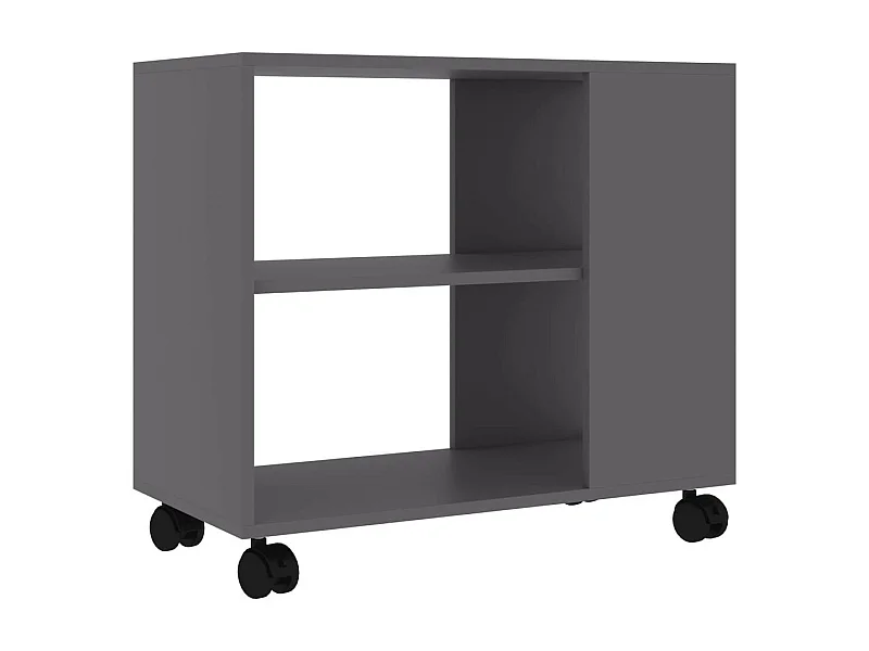 Table d'appoint Gris 70x35x55