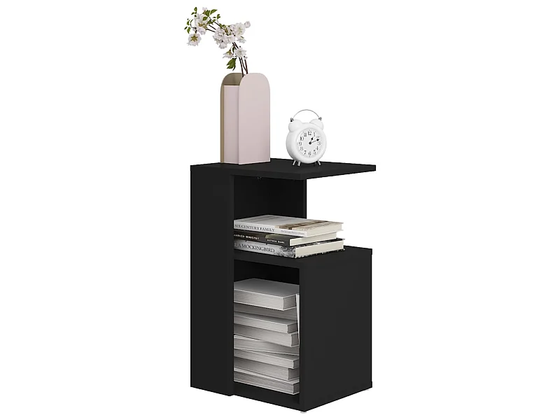 Table d'appoint Noir 36x30x56