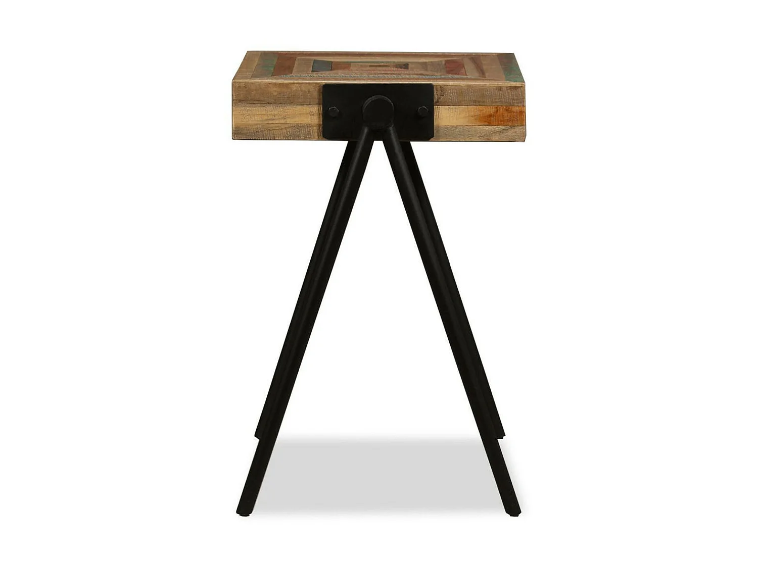 Table d'appoint Teck massif de récupération