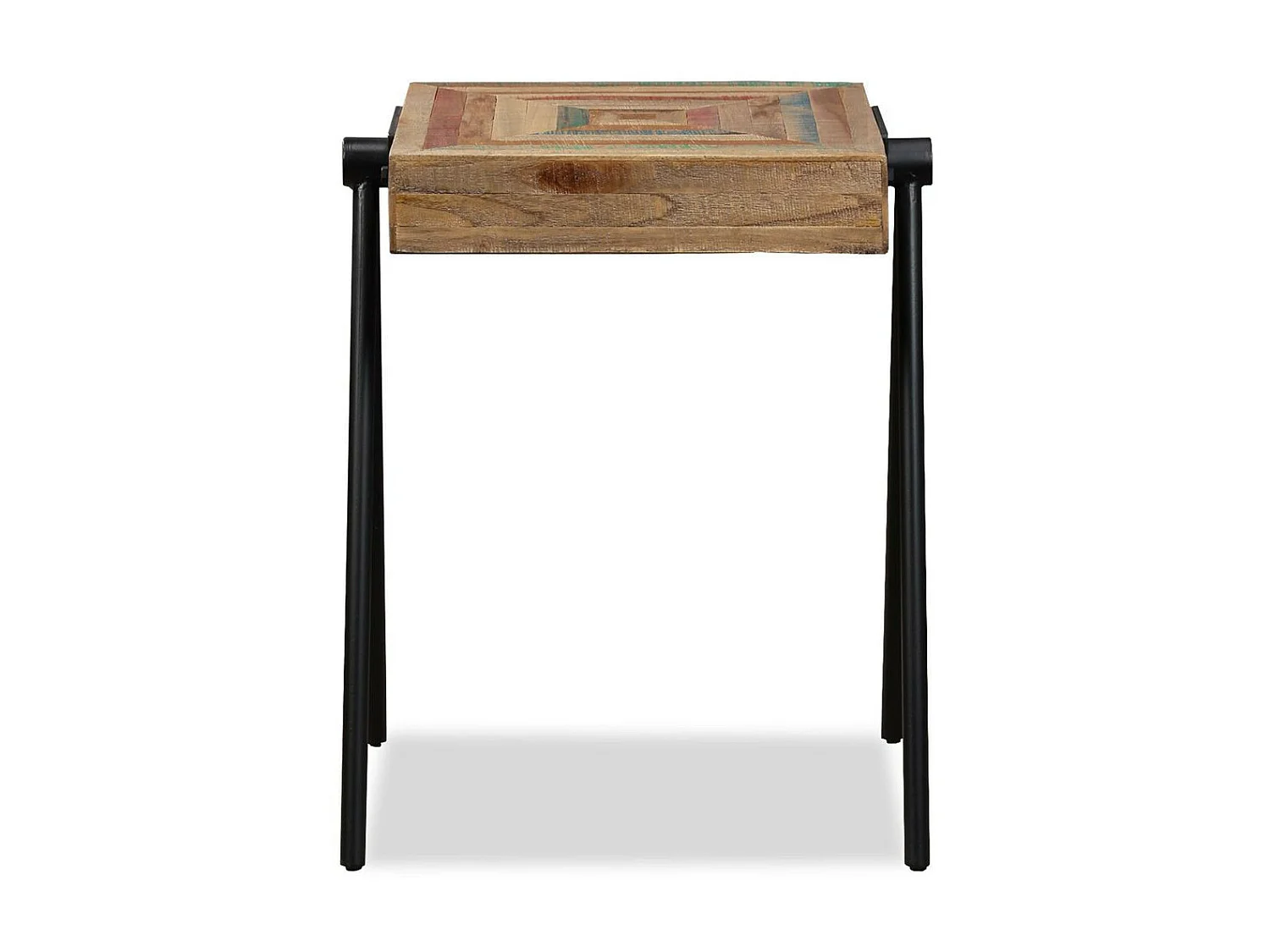 Table d'appoint Teck massif de récupération