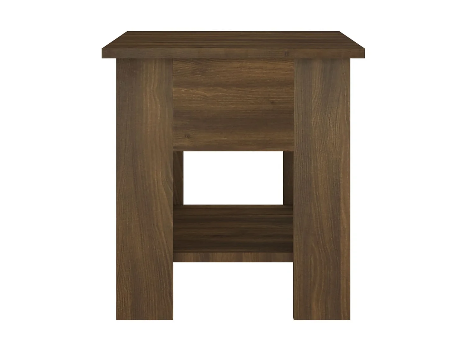 Table basse Chêne marron 40x40x42 Bois d'ingénierie