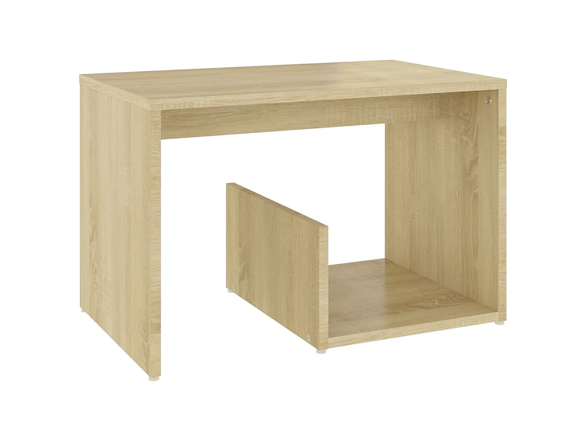 Table d'appoint Chêne sonoma 59x36x38